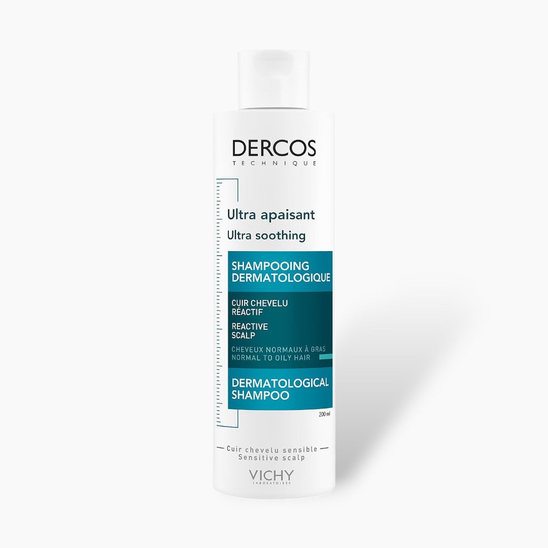 Vichy Ultra Soothing Shampoo For Normal To Oily Hair 200ml