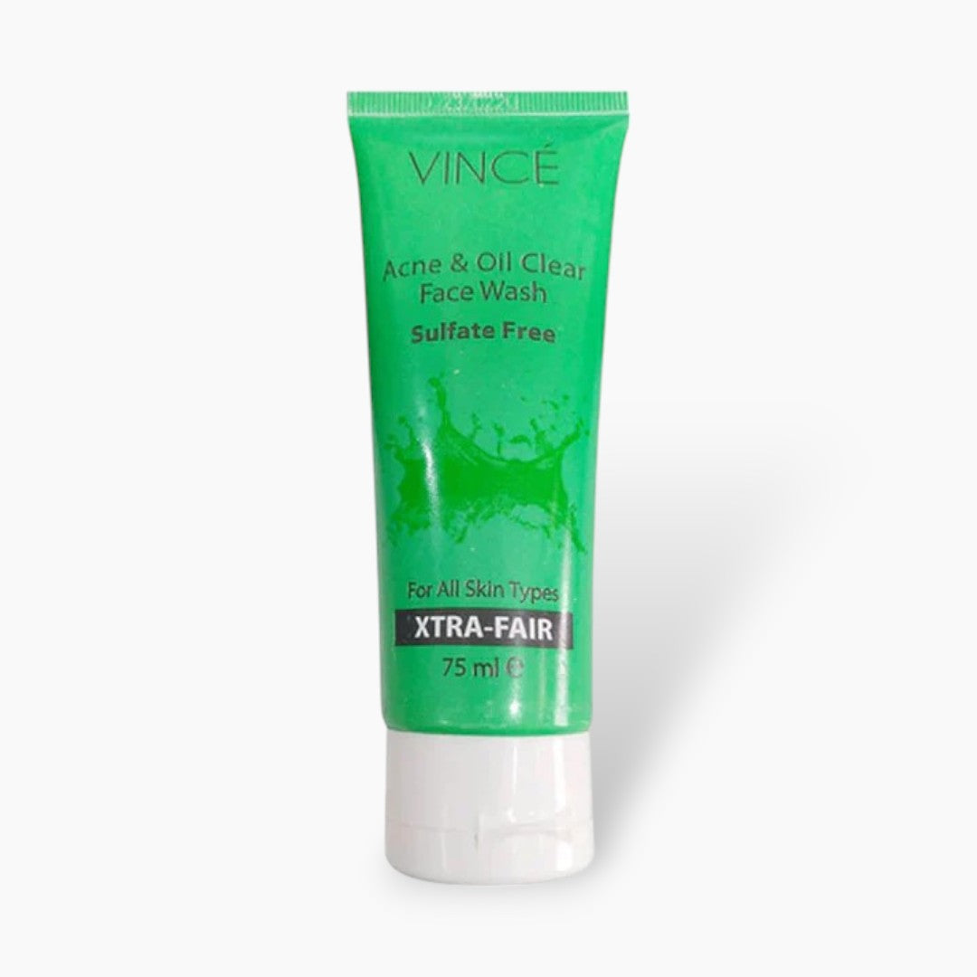 Vince Acne And Oil Clear Face Wash 75ml