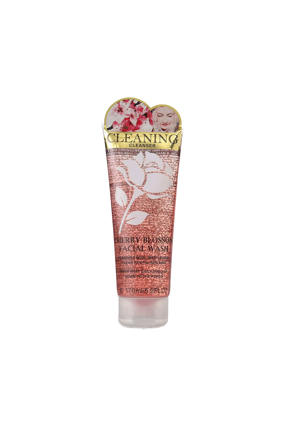 WOKALI CHERRY BLOSSOM FACIAL WASH SCRUB 170ML - WKL589