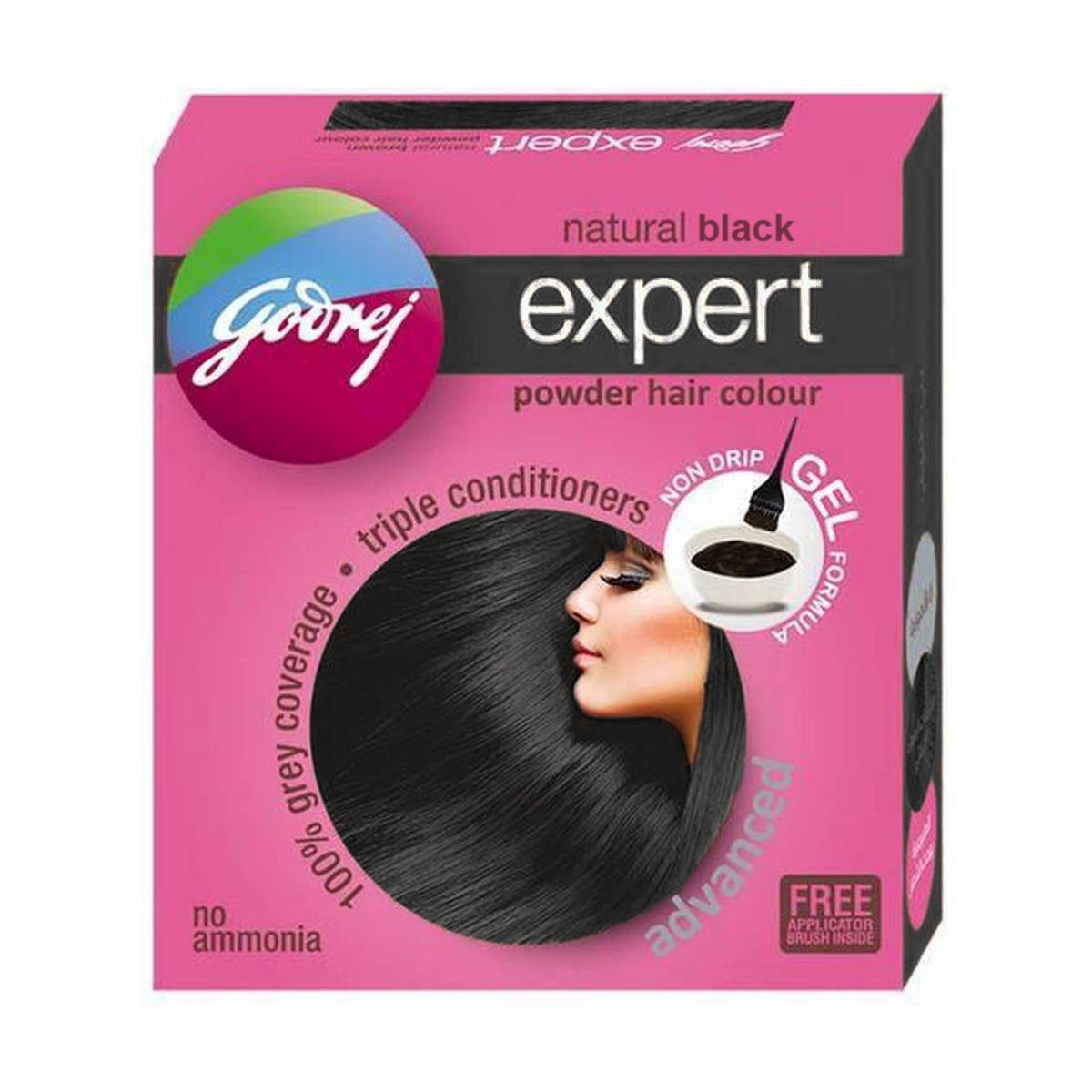 Godrej Expert Advanced Natural Black Gel Hair Color