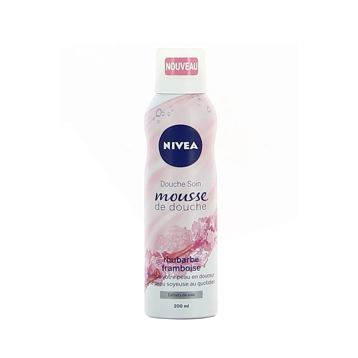 Nivea Rhubarbe Framboise Shower Mousse 200ml