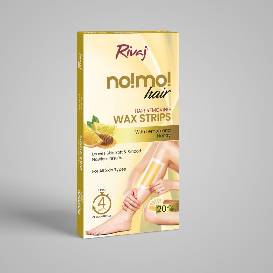 Rivaj Hair Removing Body Wax Strips (Lemon & Honey)