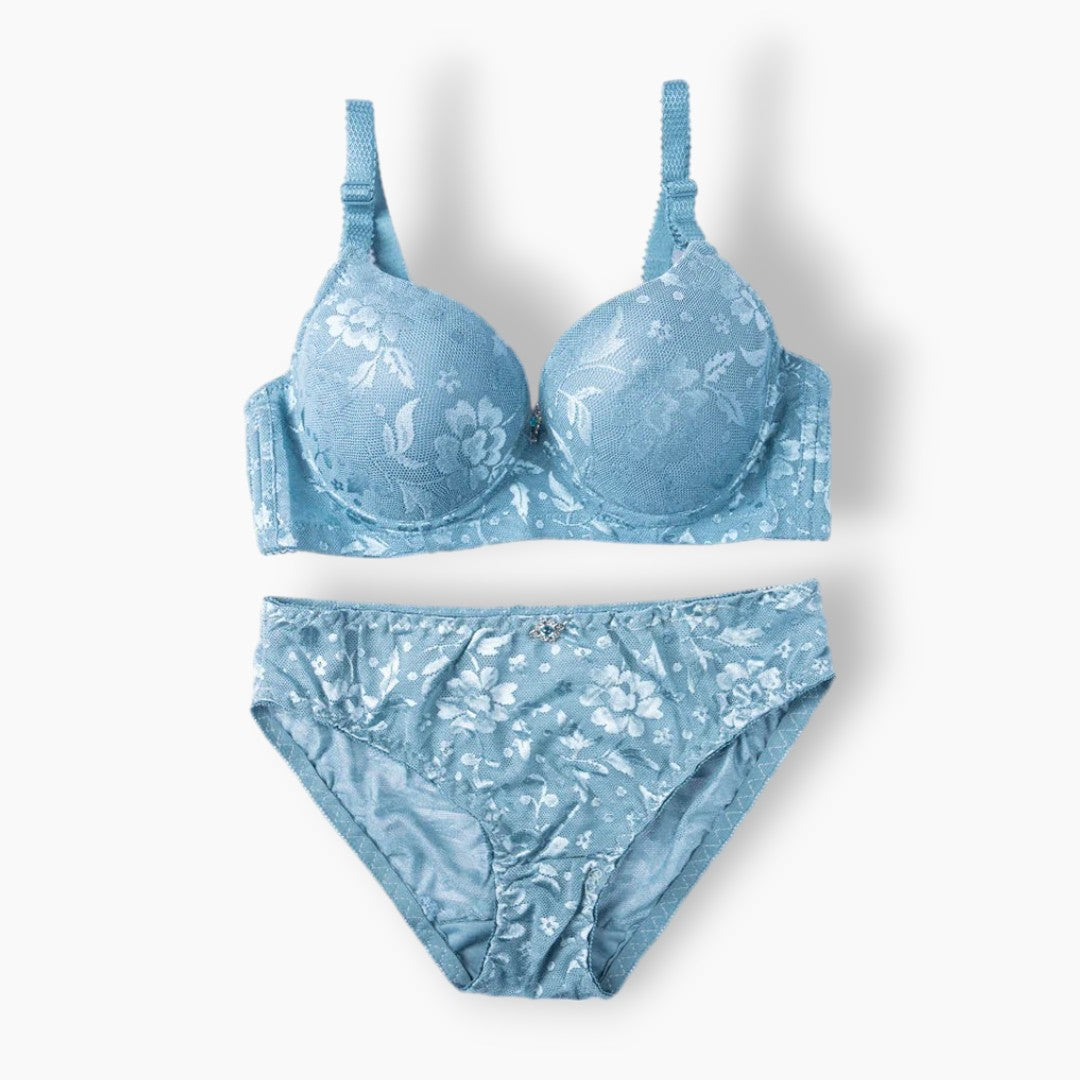 Wire Padded Bra Set 2101