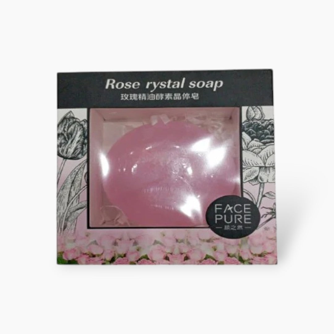 Yanzhiran Enzymes Rose Crystal Soap 80g