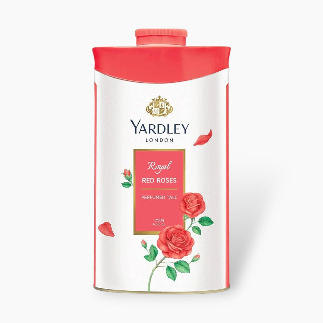 Yardley Royal Red Roses Talcum Powder For Women 250g