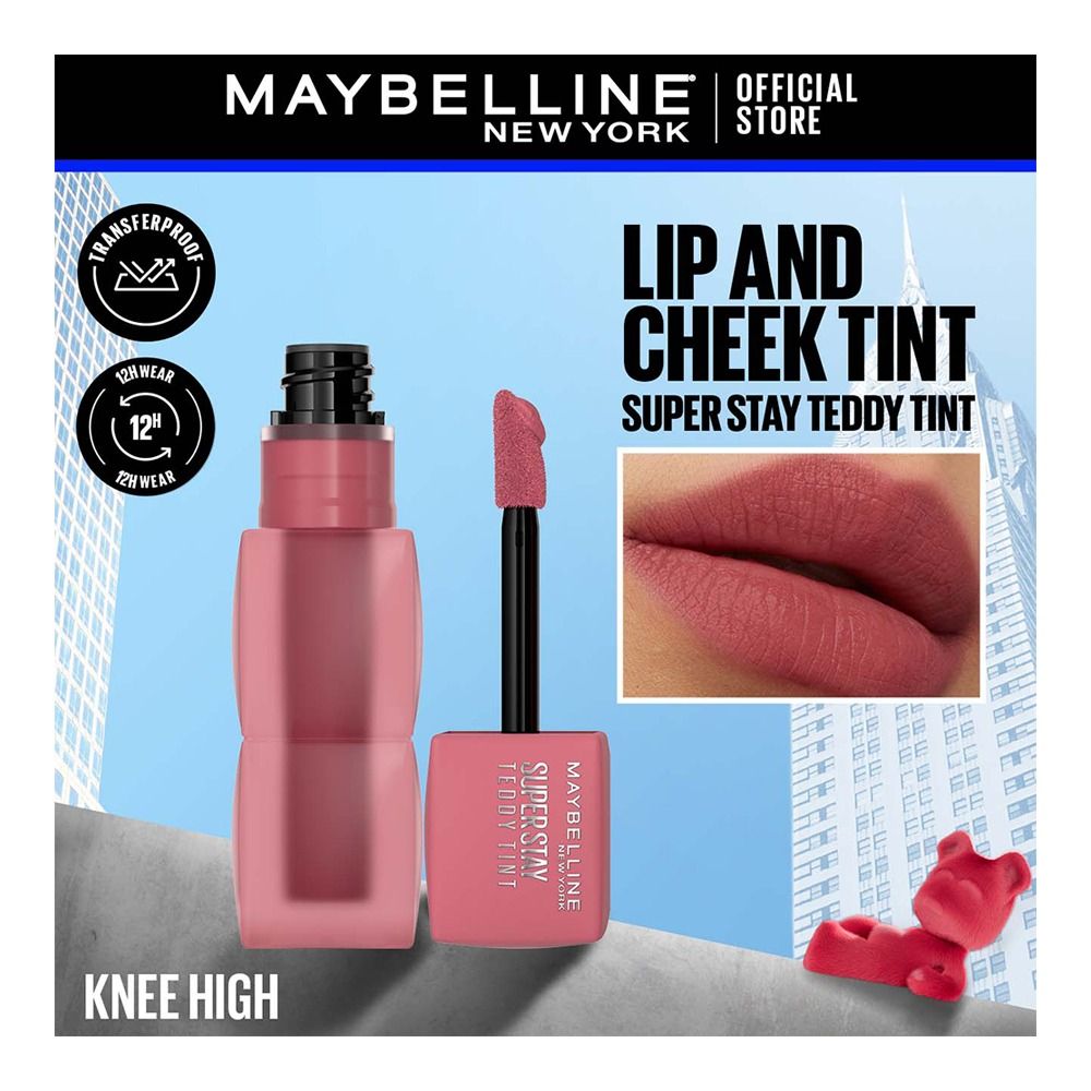 Maybelline Super Stay Teddy Tint - 55 Knee High Lipstick