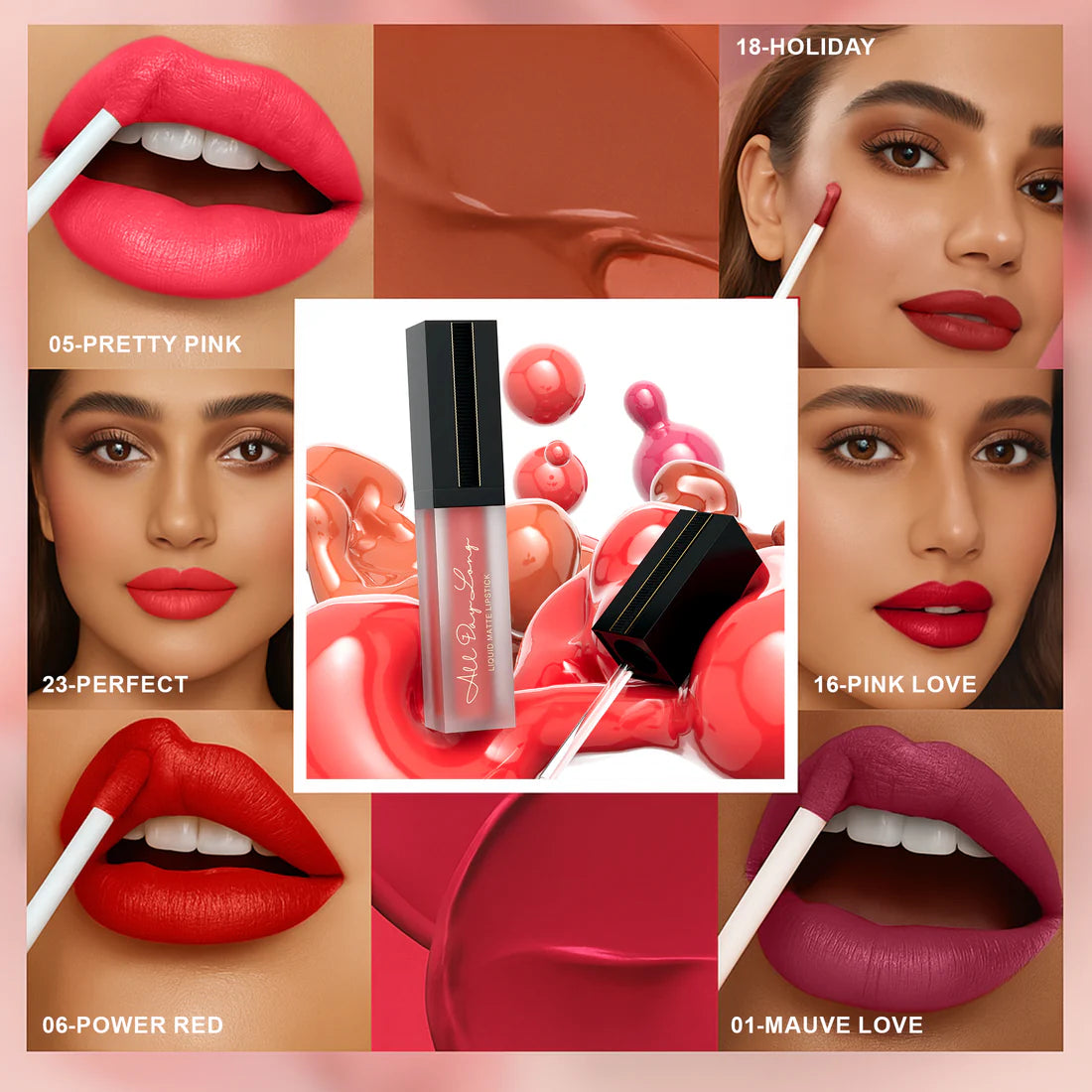 BBA All Day Long Liquid Matte Lipstick
