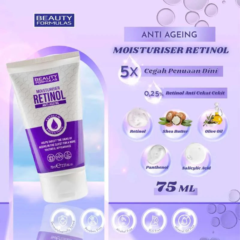 Beauty Formula Retinol Moisturiser 75ml