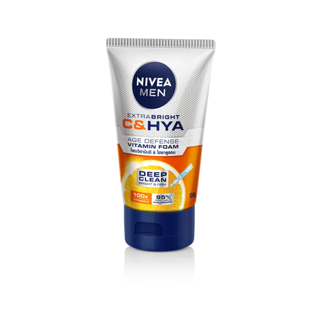 Nivea Men Extra Bright Vitamin C & HYD Face Scrub 100ml