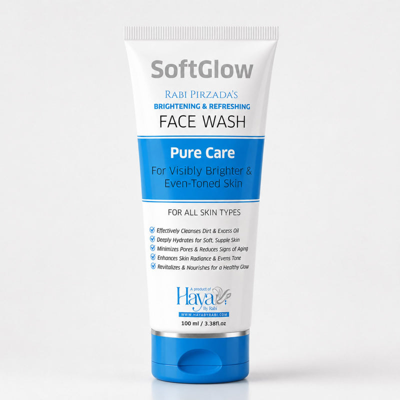 HBR HAYA SOFT GLOW FACE WASH 100ML