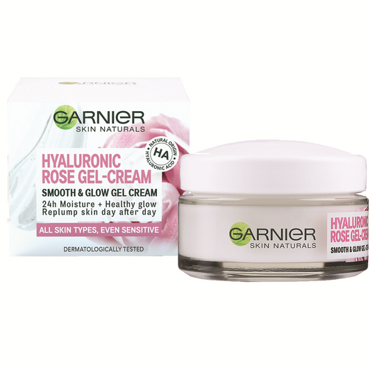 Garnier Hyaluronic Rose All Skin Gel Cream Jar 50ml