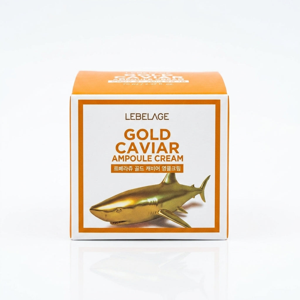 LEBELAGE AMPOULE CREAM GOLD CAVIAR 70ML