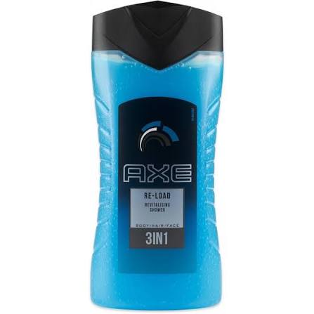 AXE RELOAD 3IN1 SHOWER GEL&HAIR 250ML