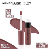 Maybelline Sensational Liquid Matte Lipstick 7ml - Nu07