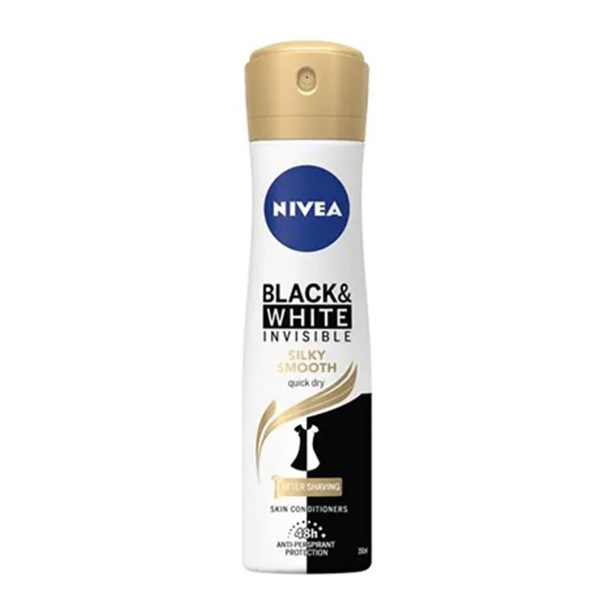 Nivea Women Invisible White & Black Silky Smooth Body Spray 150ml