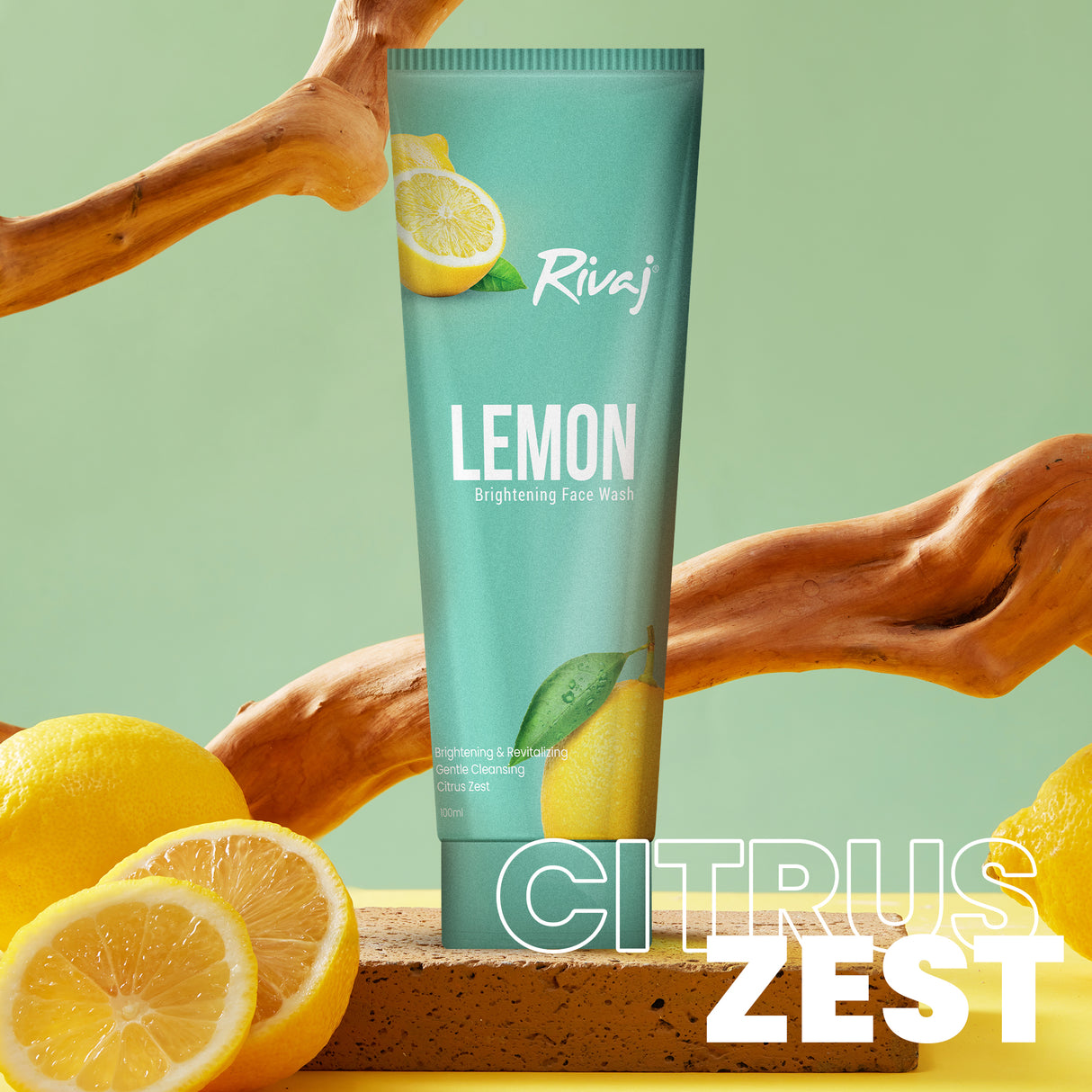 Rivaj Whitening Face Wash - Lemon Extract