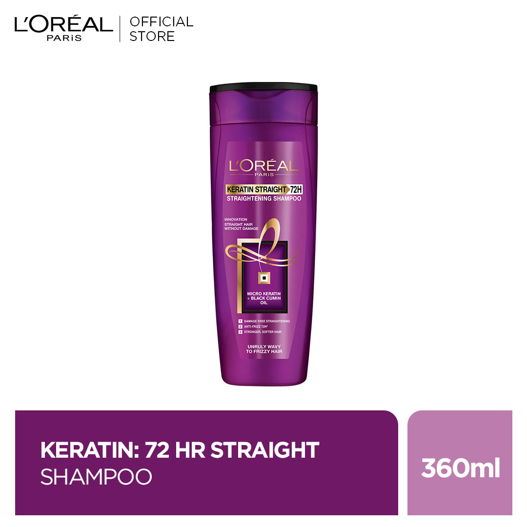 Loreal Keratin Straight Shampoo 360ml