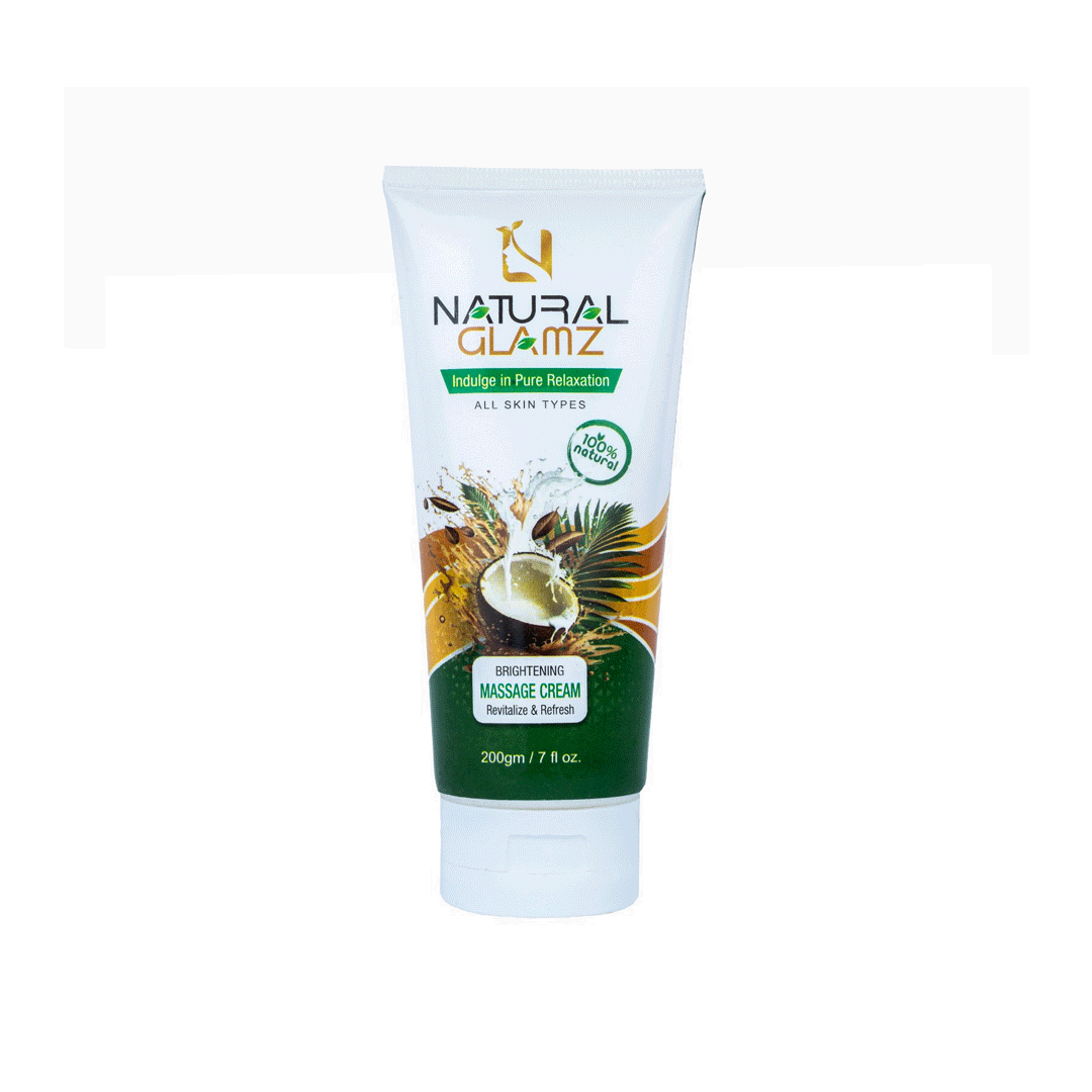 Natural Glamz Brightening Massage Cream 200g