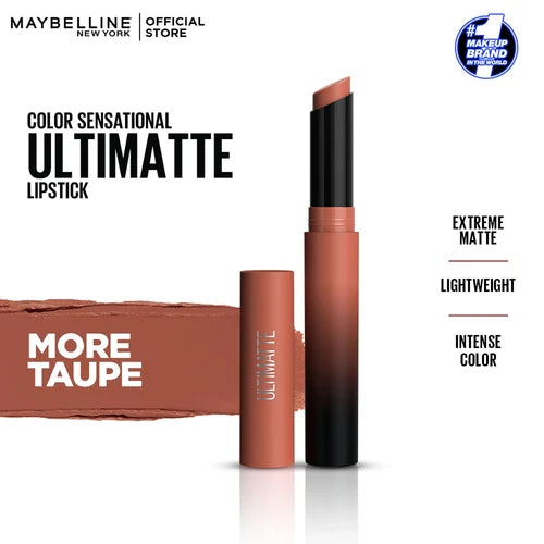 Maybelline Color Sensational Ultimatte Slim Lipstick - 799 More Taupe