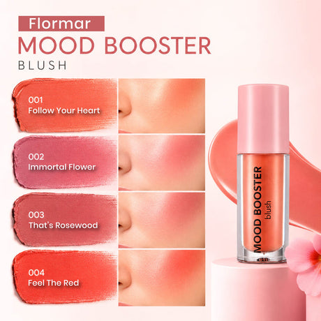 Flormar Mood Booster Liquid Blush 4Ml