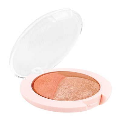 Golden Rose Nude Look Baked Trio Face Powder