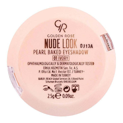 Golden Rose Nude Look Pearl Baked Eyeshadow
