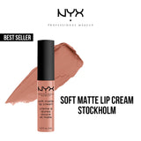 NYX Soft Matte Lip Cream Liquid Lip Gloss - 02 Stockholm