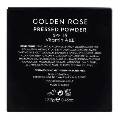 Golden Rose Pressed Powder 110 soft caramel