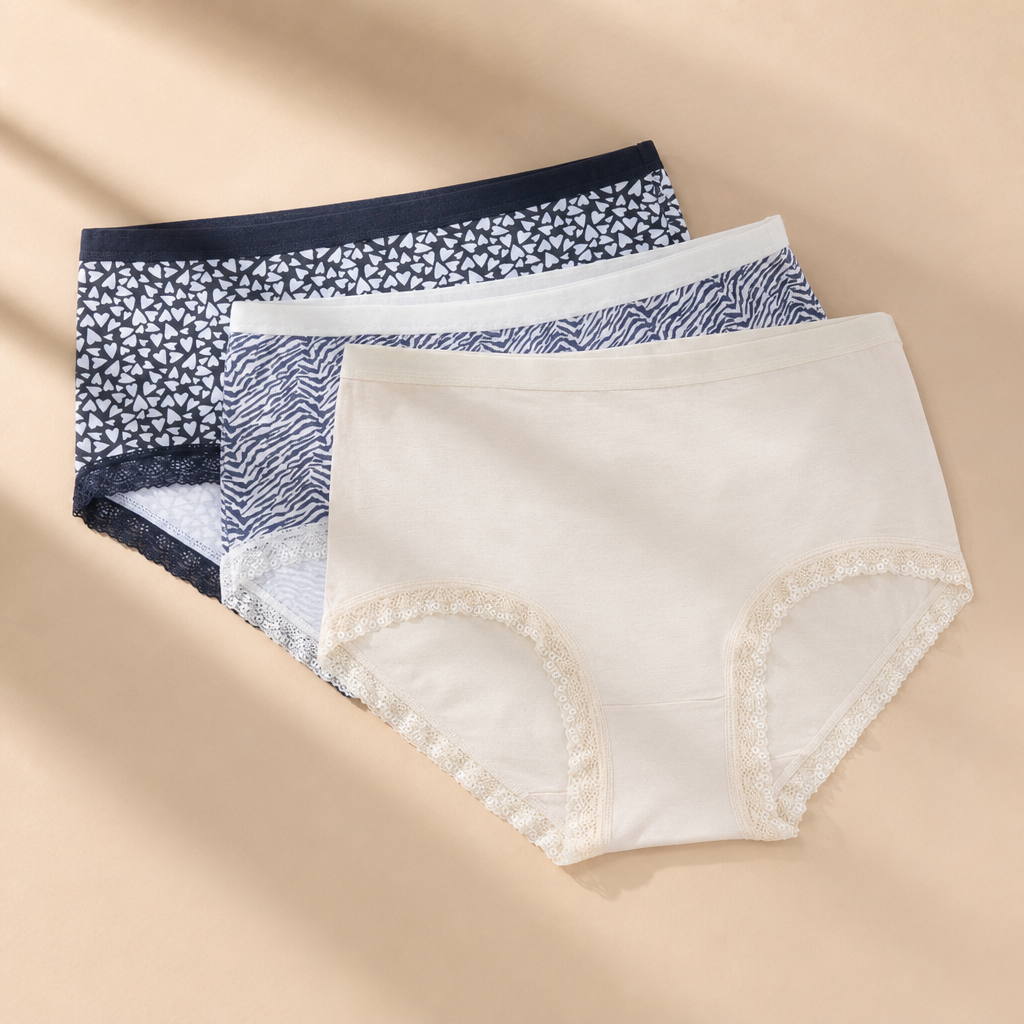 SARI PANTY PACK OF 3 CONTROL BRIEF PS6674 MULTI
