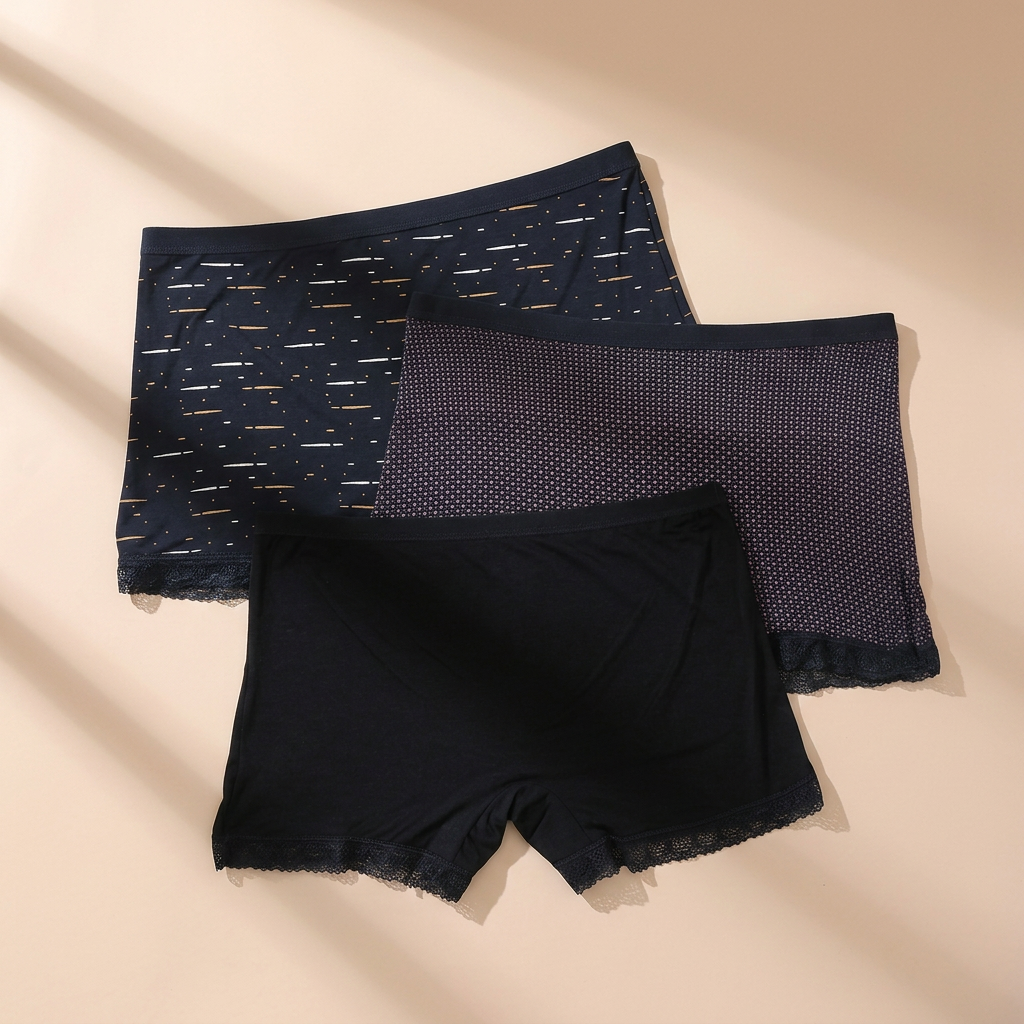 SARI PANTY PACK OF 3 BOXER PS6676 MULTI