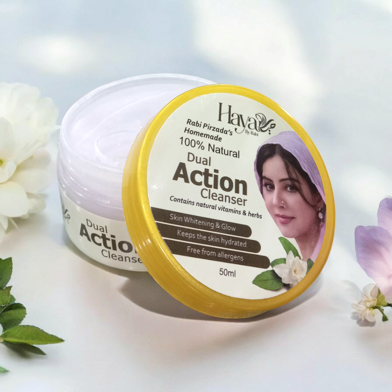 HBR HAYA DUAL ACTION CLEANSER (ORGANIC) 50GM