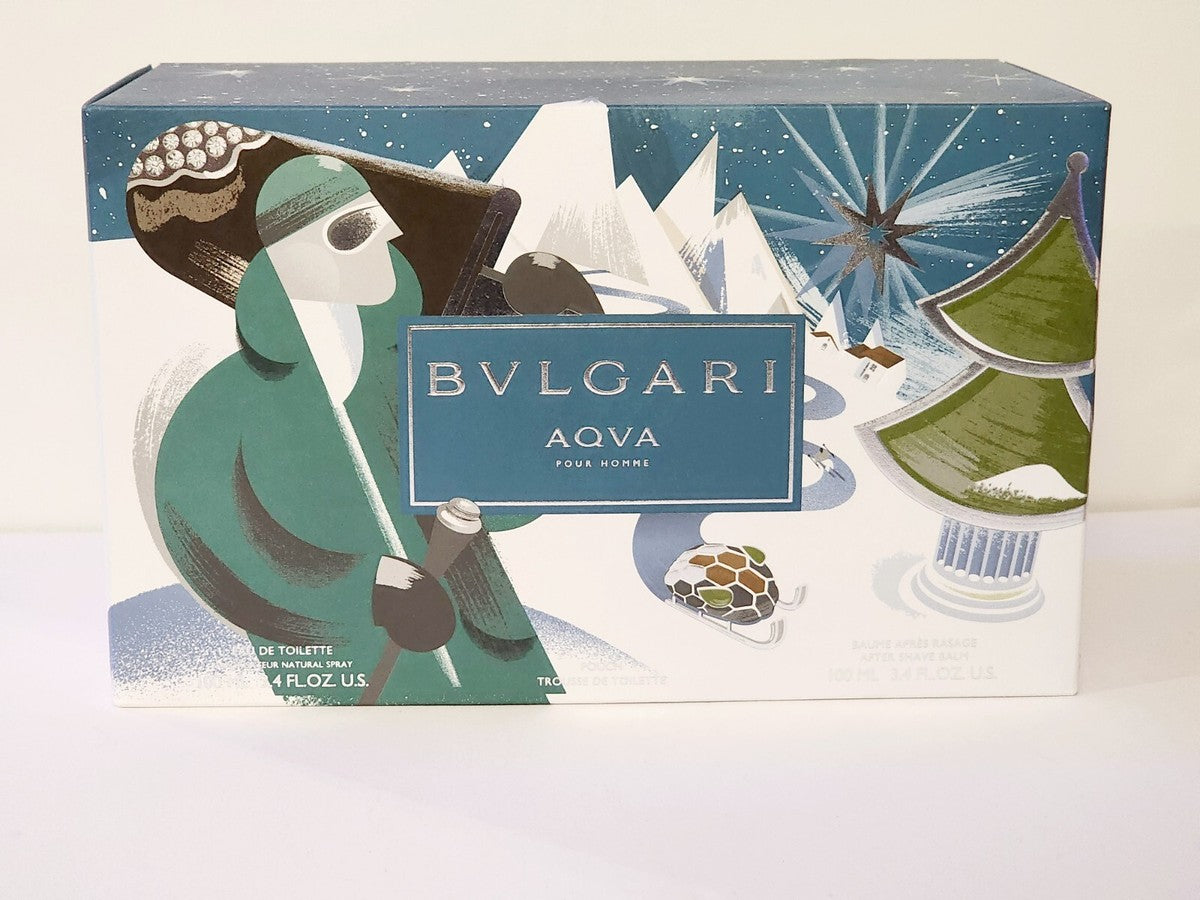Bvlgari Aqva Pour For Men Perfume Set 100ml