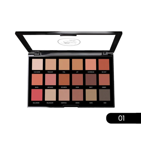 Rivaj HD Flawless Eyeshadow Palette (18 in 1)