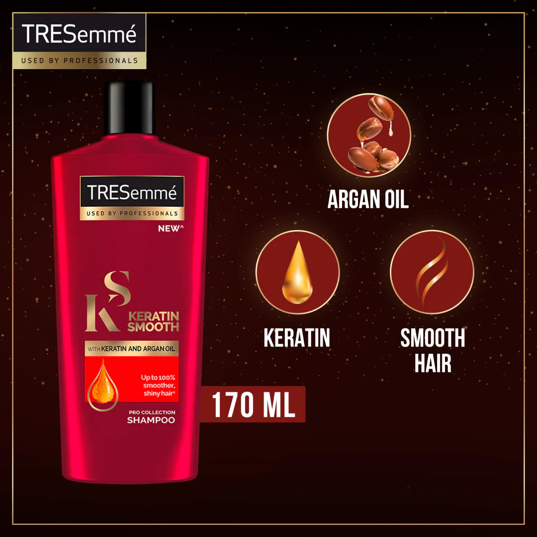 Tresemme Keratin Smooth & Straight Shampoo 170ml