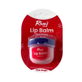 Rivaj Strawberry Jar Lip Balm (Pink Magic) 8g
