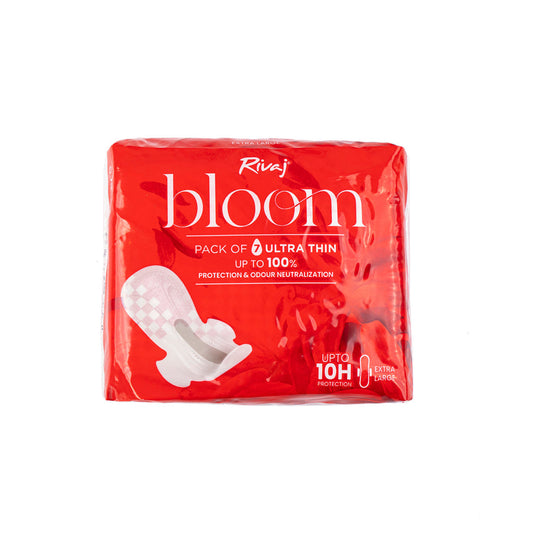 Rivaj Ultra Thin Bloom Sanitary Pads (Extra Large)