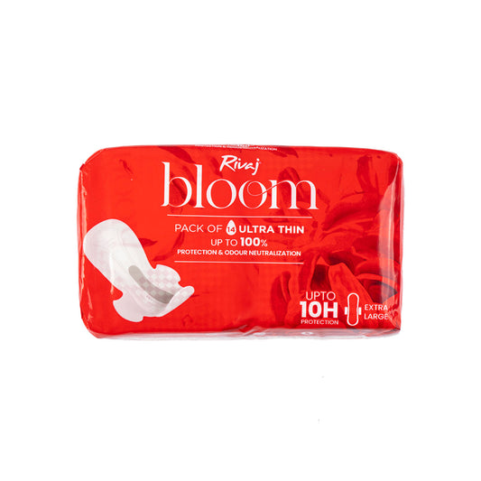 Rivaj Ultra Thin Bloom Sanitary Pads (Extra Large)