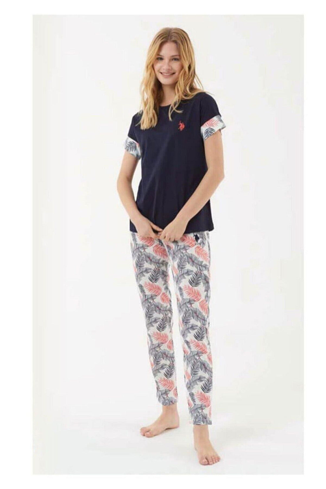 16564 Navy Pajama Suit RIOS