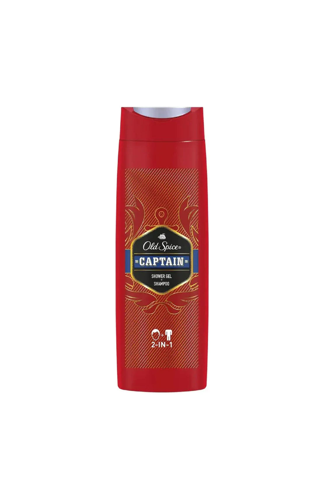 2 In 1 Captain Shampoo & Shower Gel 400ml RIOS