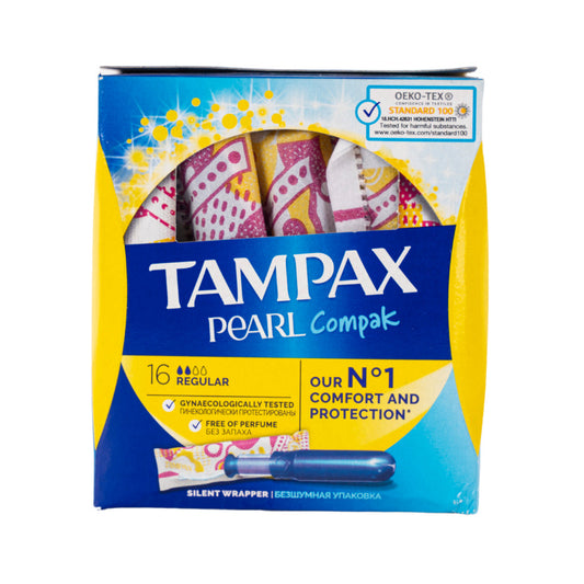 TAMPAX Regular Pearl Pads 16's