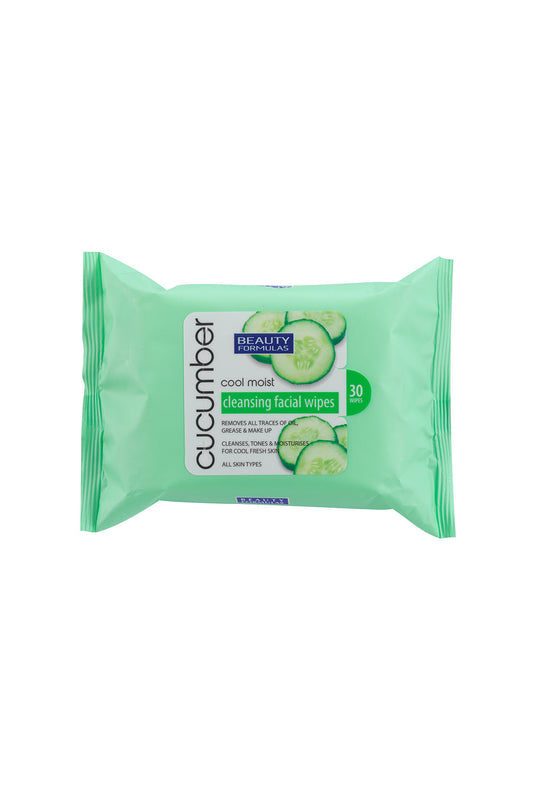 30'S Cool Moist Cucumber Cleansing Facial Wipes RIOS