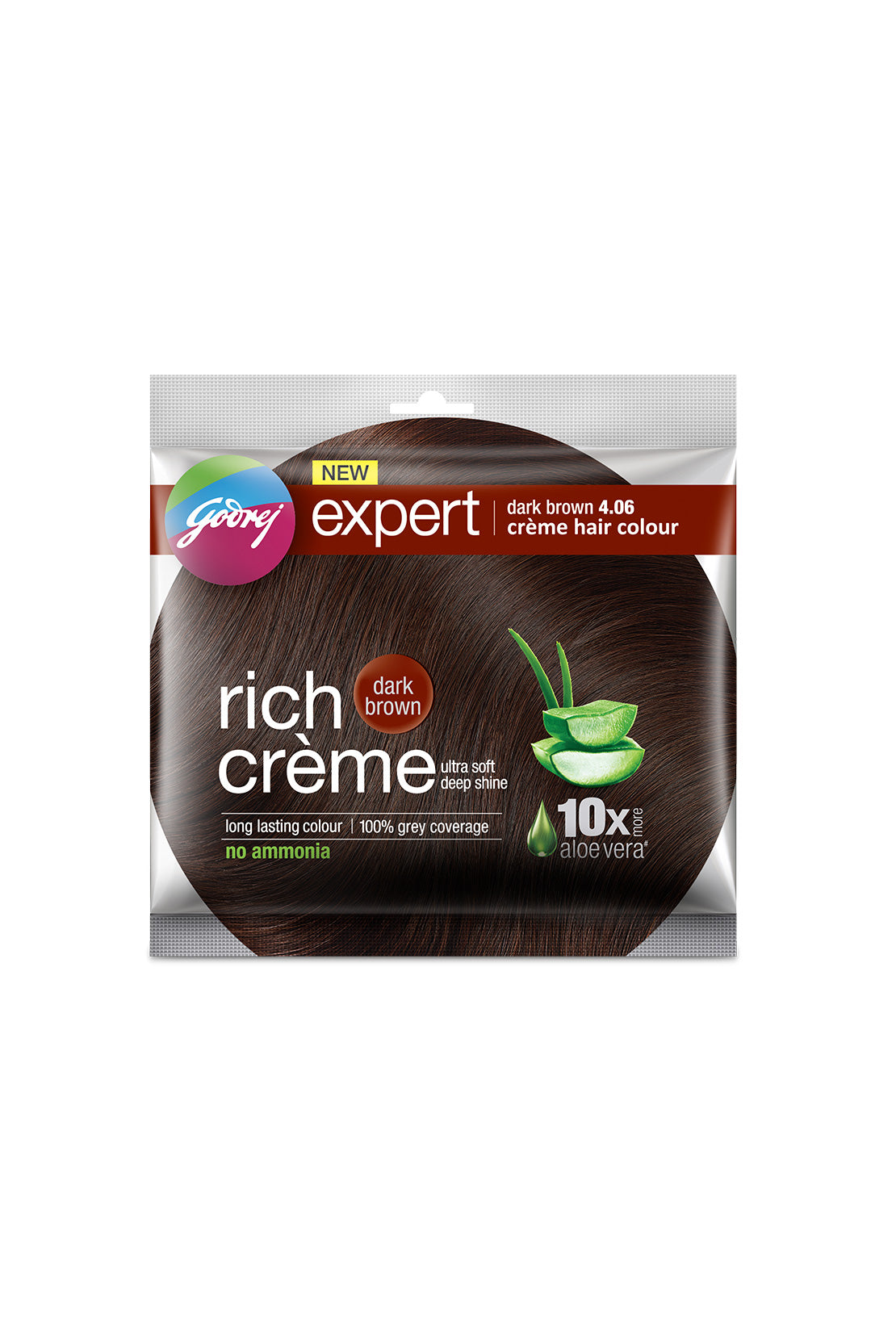 4.06 Dark Brown Hair Color 40ml RIOS