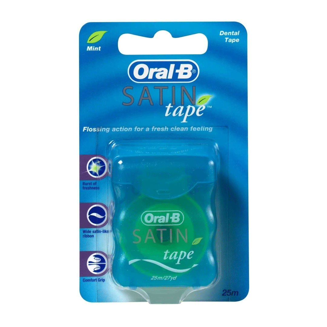 Oral-B Satin Tape Mint Dental Floss