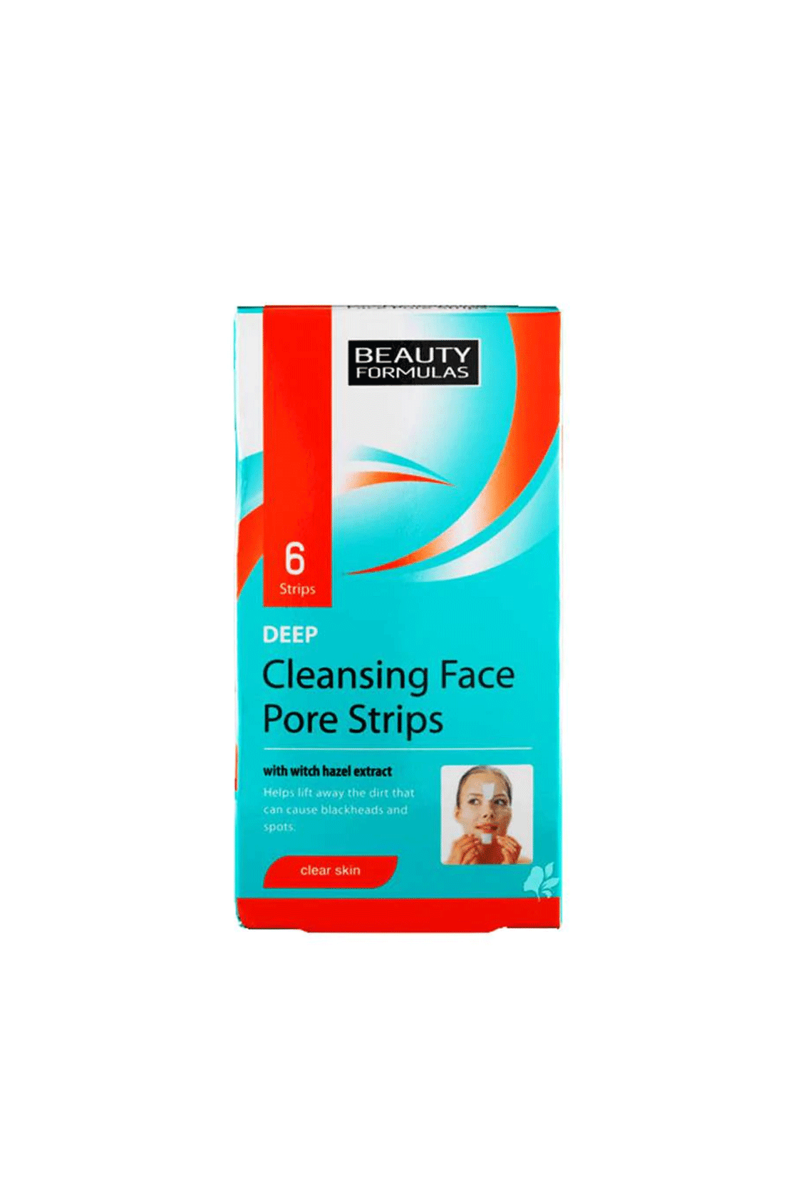 Beauty Formulas Deep Cleansing Face Pore Strips 6'S RIOS