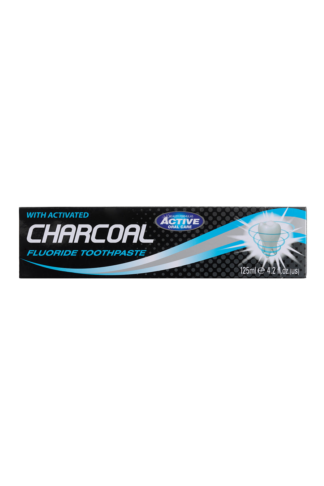 Active Charcoal Fluoride Tooth Paste 125ml RIOS