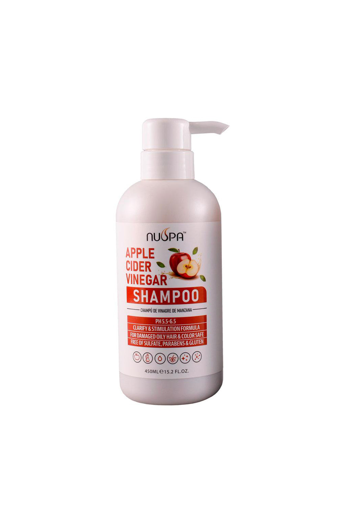 Apple Cider Shampoo 450ml RIOS