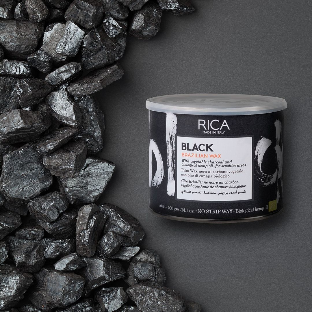 Rica Black Brazilian Wax 400g