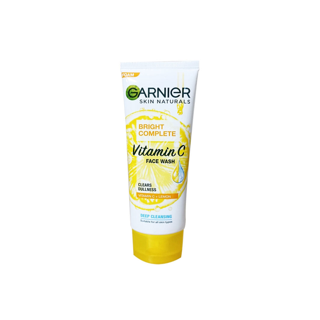 Garnier Bright Complete Vitamin C Brightening Face Wash 100ml