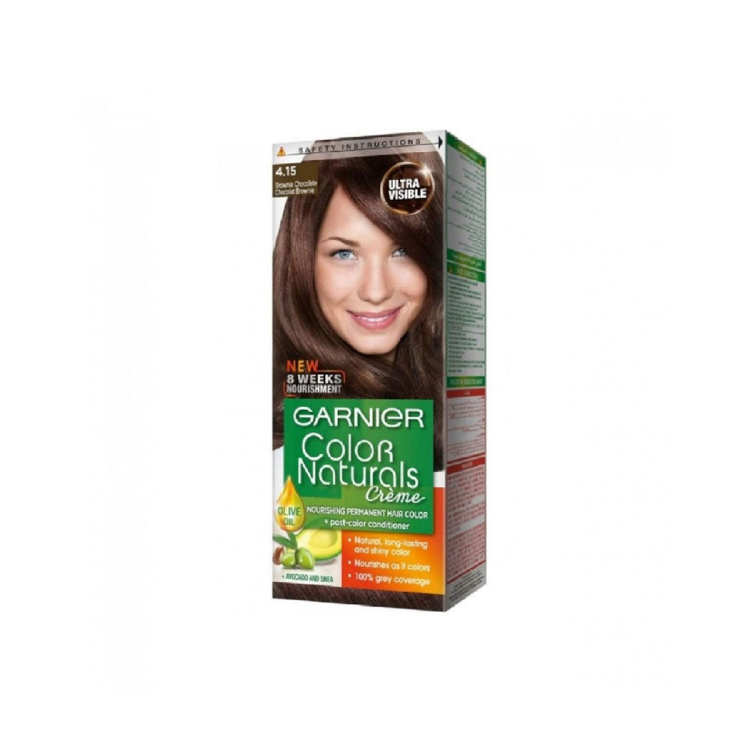 Color Naturals - 4.15 Frosty Dark Mahogany Hair Color RIOS