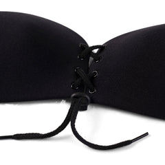 Belleza Lingerie Invisible Silicon Pushup Bra With Laces